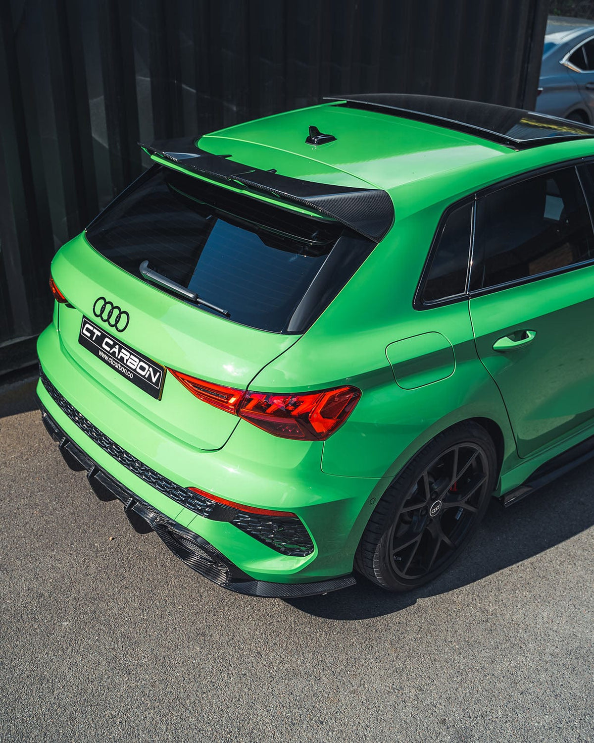 AUDI RS3 8Y 2022-2024 SPORTBACK CARBON FIBRE DIFFUSER - CT DESIGN