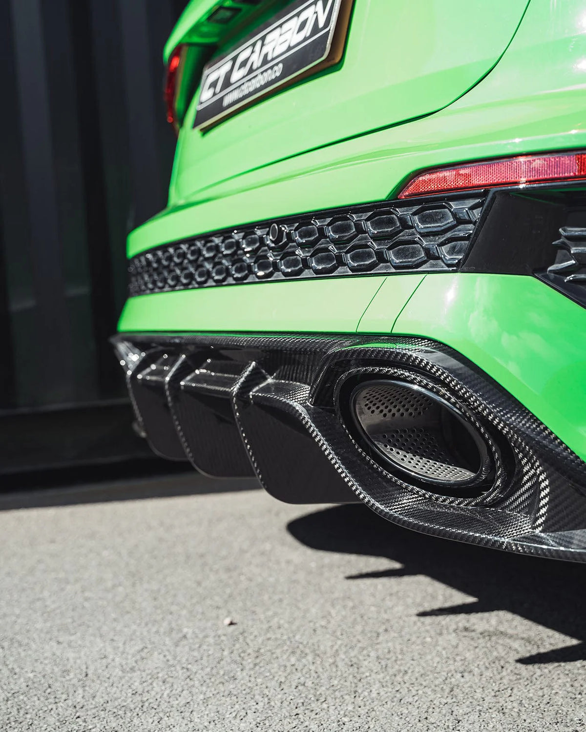 AUDI RS3 8Y 2022-2024 SPORTBACK CARBON FIBRE DIFFUSER - CT DESIGN